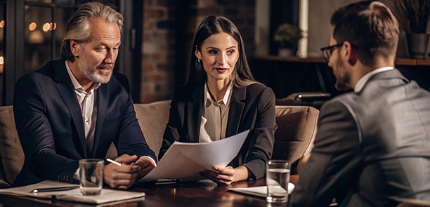couple-man-deal-woman-contract-business-agent-agreement-estate-investment-consultant-meeting-document-keys